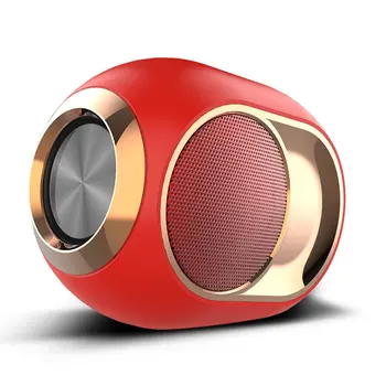 

X6 speaker wireless new outdoor card small audio subwoofer golden egg audio Built-in lithium battery