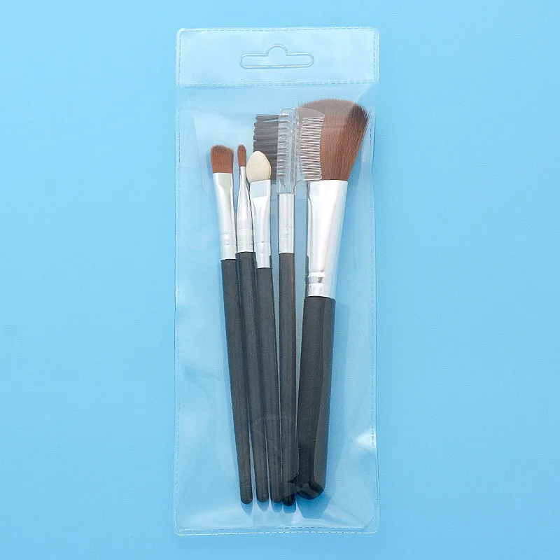 Makeup Brushes Set 5pcs lot Eye Shadow Blending Eyeliner Eyelash Eyebrow Brushes For Make up Professional 4