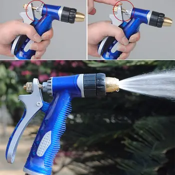 

Adjustable Brass Nozzles High Pressure Garden Water For watering hose spray