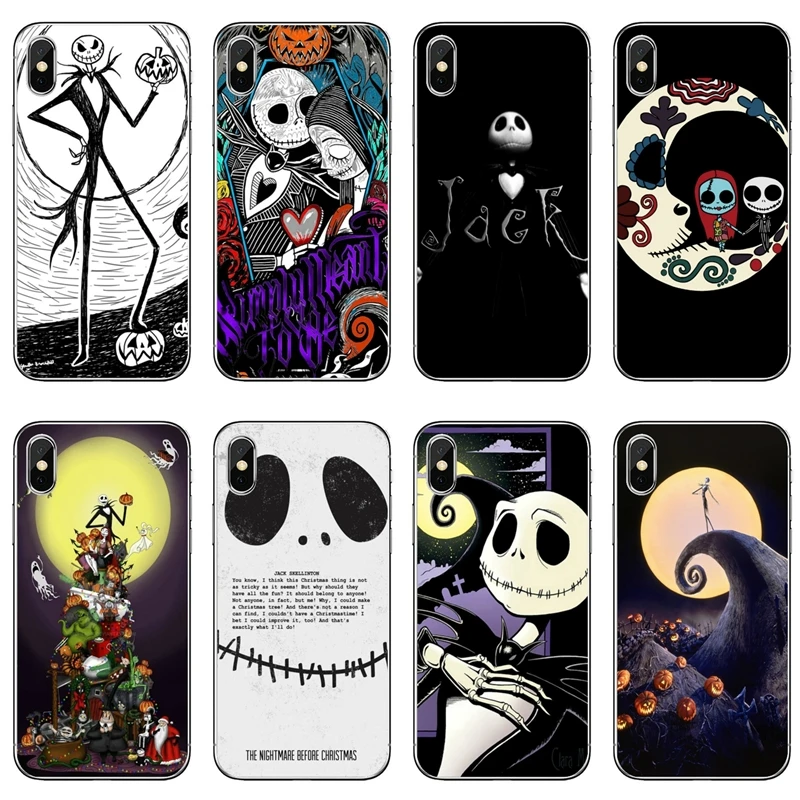 Hot jack skellington Silicone Phone Case For Xiaomi Mi 9 8 SE Pro A2 Lite 6X 5 4 A3 A1 Note Max Mix 2 3 Pocophone F1 | Мобильные