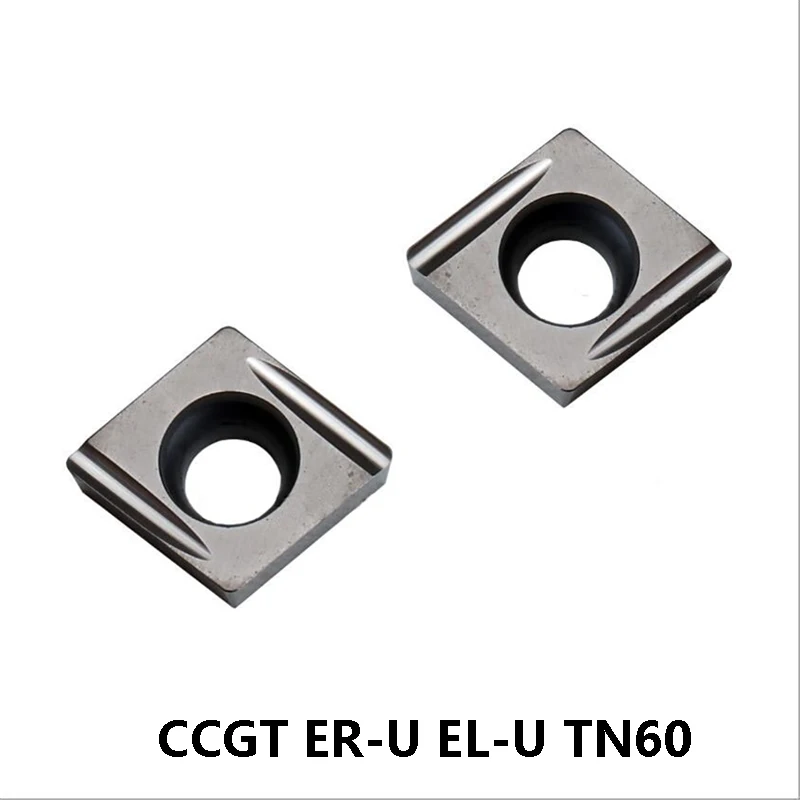 Kyocera ПГУ CCGT060202 CCGT060204 CCGT09T302 CCGT09T304 EL-U ER-U TN60 обработки Сталь карбидная вставка для токарного станка резак
