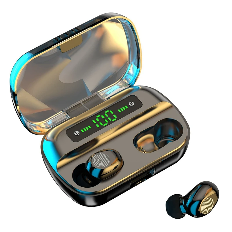 F9 Bluetooth Headset Binaural Sports Bluetooth TWS Bluetooth Power Display Wireless Bluetooth Headset TWS