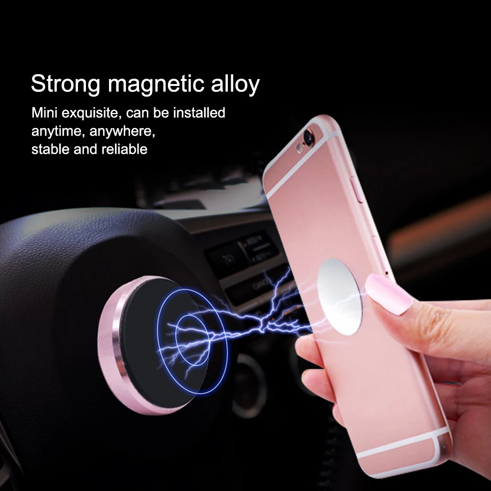 

General Magnet-absorber Mounted Bracket Magnetic Vehicle-Mounted GPS Mobile Phone General Purpose Phone Mount Car Accessories