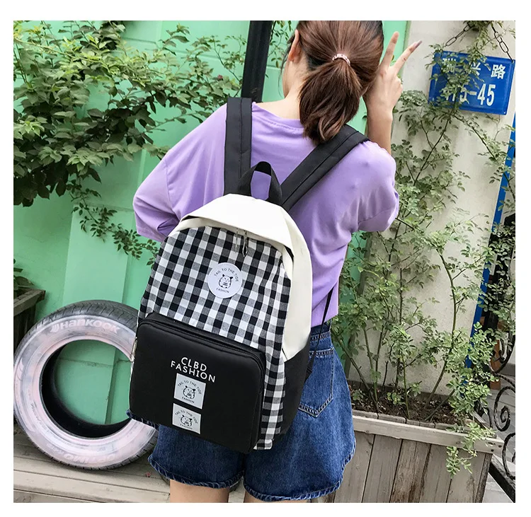 Многофункциональная сумка через плечо из четырех частей Harajuku Японская сумка через плечо