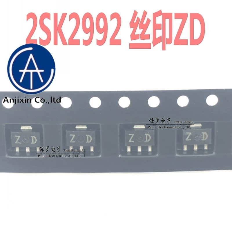 

10pcs 100% orginal and new MOS field effect transistor 2SK2992 silk screen ZD SOT-89 transistor in stock