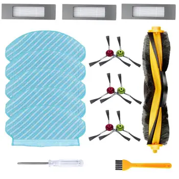 

Vacuum Filter Roller Side Brush Set For Ecovacs Deebot OZMO 950 Home Cleaning Supplies Vac Cleaner Parts