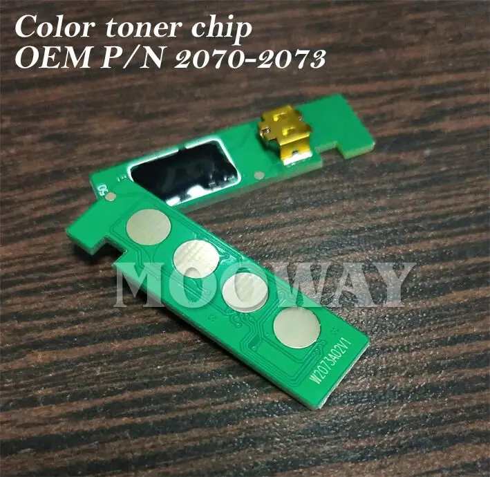 4pcs Compatible Color Toner Chip for HP 150A 150W 150NW MFP 178NW 179FNW M178NW M179FNW 117A W2070A W2071A W2072A W2073A Chip