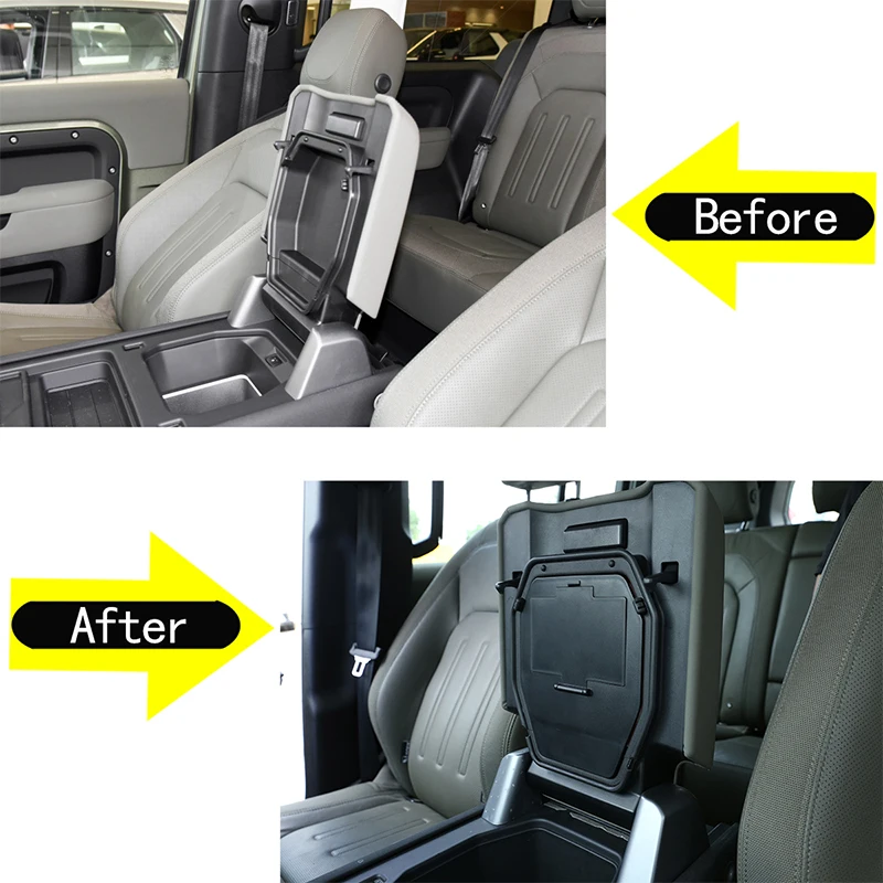 YEVEDUO 隠しアームレスト収納ボックス ディフェンダー ランドローバー