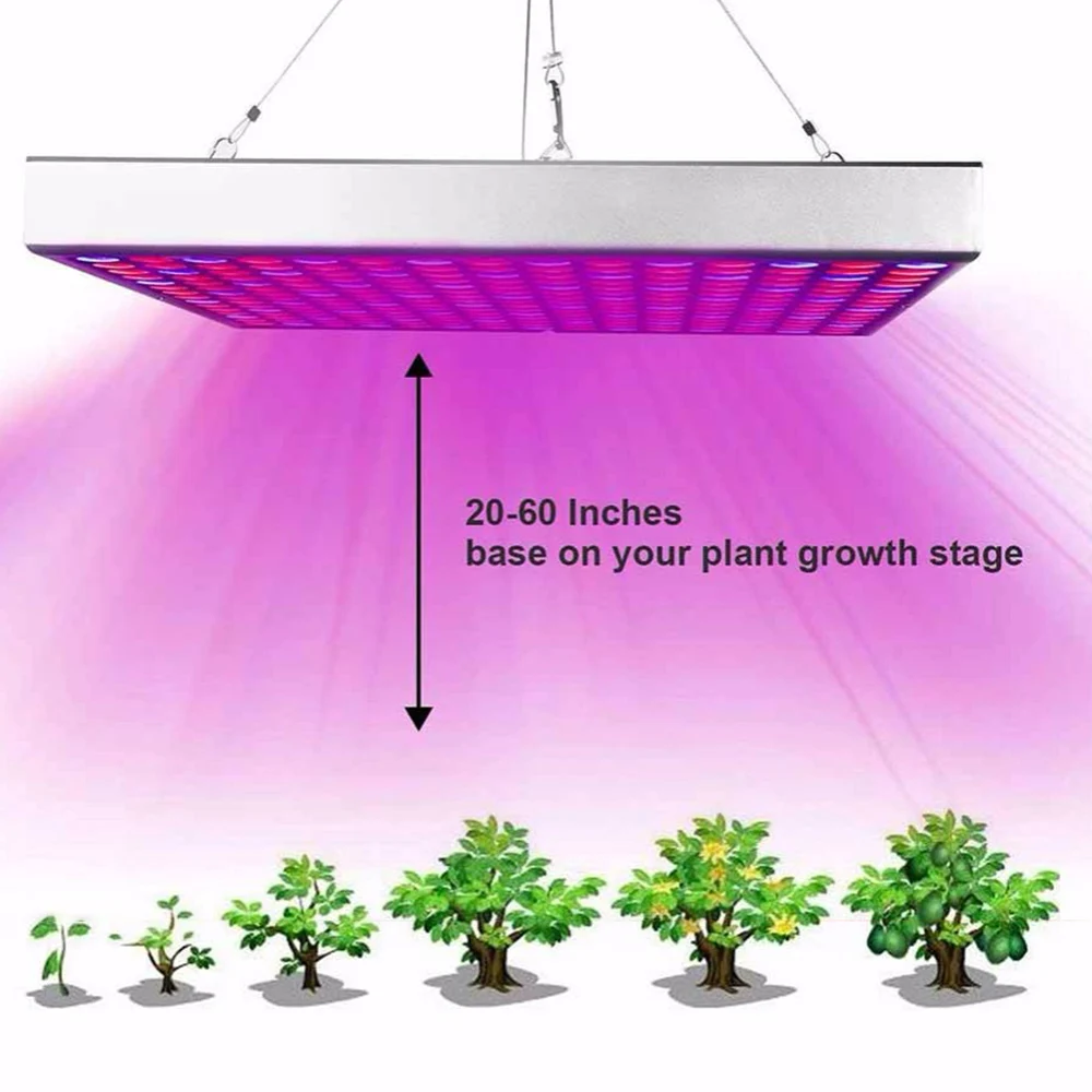50 Вт/90 Вт светодиодный освещение для выращивания растений полный спектр для парник, теплица для выращивания рассада растений и цветок