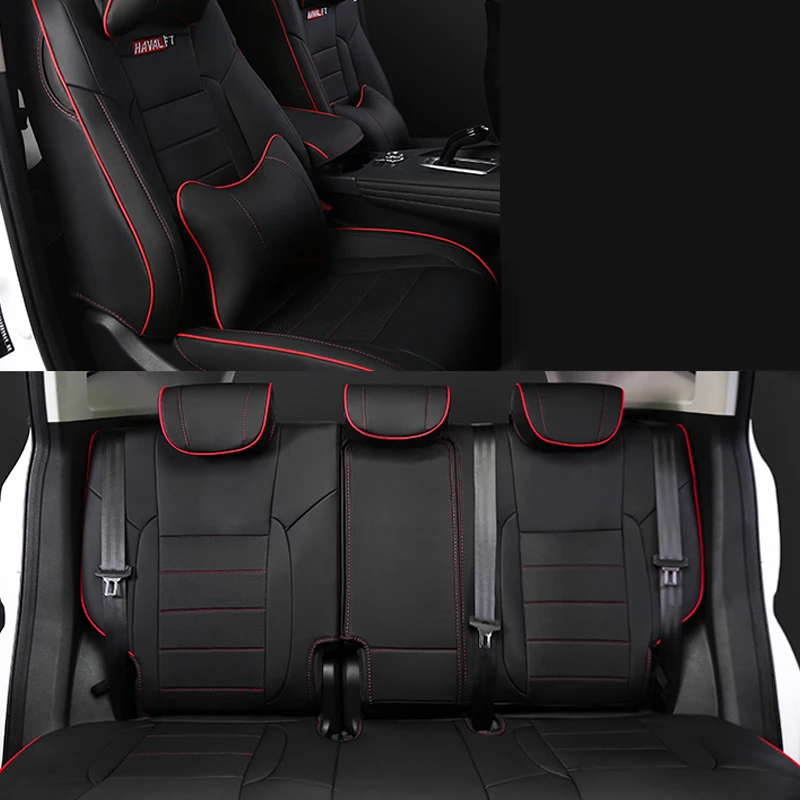 Lsrtw2017 кожаный чехол для сидений автомобиля Great Wall Haval F7 F7x водонепроницаемые дышащие аксессуары для интерьера