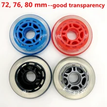 Роликовые колеса прозрачный скейт колеса подшипник ABEC-9 abec-7