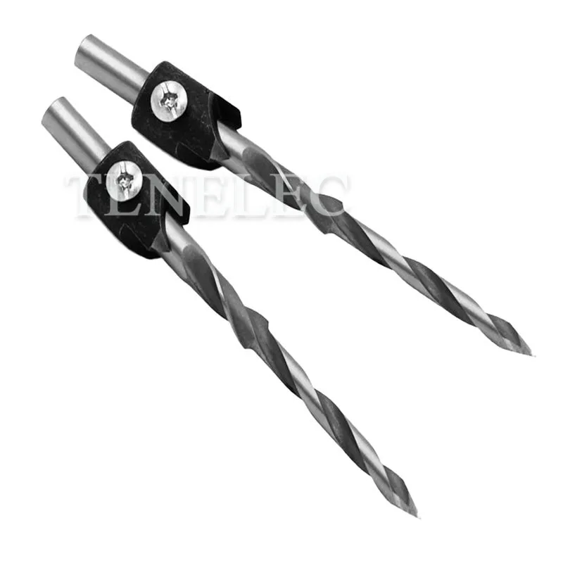 

1pcs High-speed Steel Woodworking Two-step Drill Pilot Drill Countersunk Head Drill