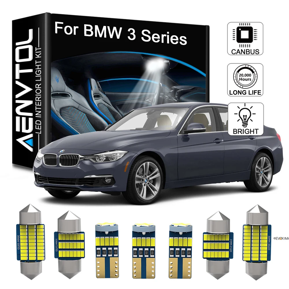 AENVTOL Canbus для BMW F30 F31 F34 E30 E36 E46 E90 E91 E92 E93 318d 320i 320d 328i 330d 330i 335d аксессуары внутреннего