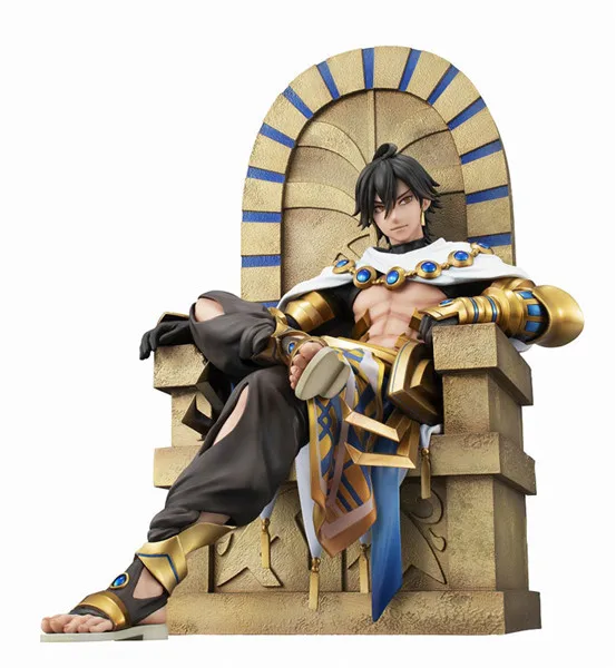Аниме Fate/прототип Fate/Grand Order Ramesses Ⅱ Ozymandias Сидящая статуя ПВХ фигурка модель игрушки коллекция 20 см