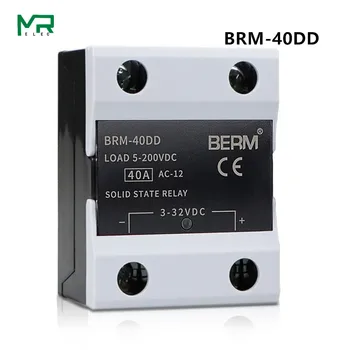 

High quality solid state relay BRM-40DD module DC control DC SSR-40DD single phase 10DD 25DD 40DD 60DD 80DD 100DD