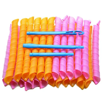 

18PCS Fashion Soft Hair Curler Roller Eenvoudige Mode DIY Haar Krullen Bun Maker DIY Tool Haaraccessoires Maken Tool