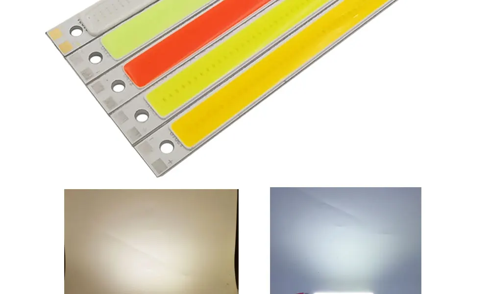 Микс DC 12 В led cob лампа Светодиодная панель круглый cob для DIY авто лампы cob светодиодные полосы чип источник