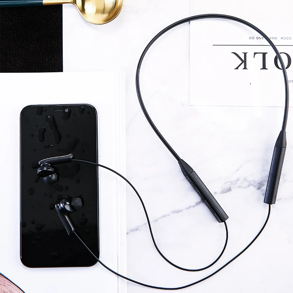 Беспроводные Bluetooth наушники G13 Магнитная стерео Спортивная гарнитура IPX7