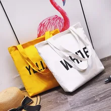 Южная Корея Холщовая Сумка крутая для девочек простая Большая вместительная Портативная сумка на плечо Студенческая школьная универсальная Холщовая Сумка