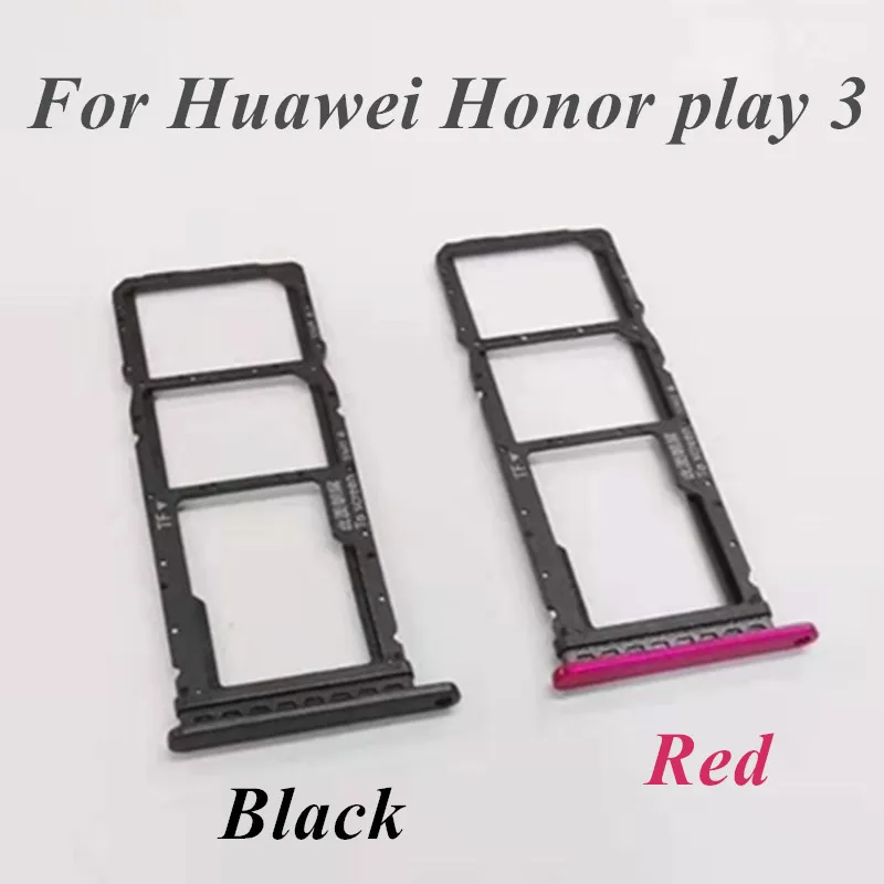1 шт. оригинал для Huawei Honor play 3 лоток Sim-карт + адаптер Micro SD карты гнездо держатель
