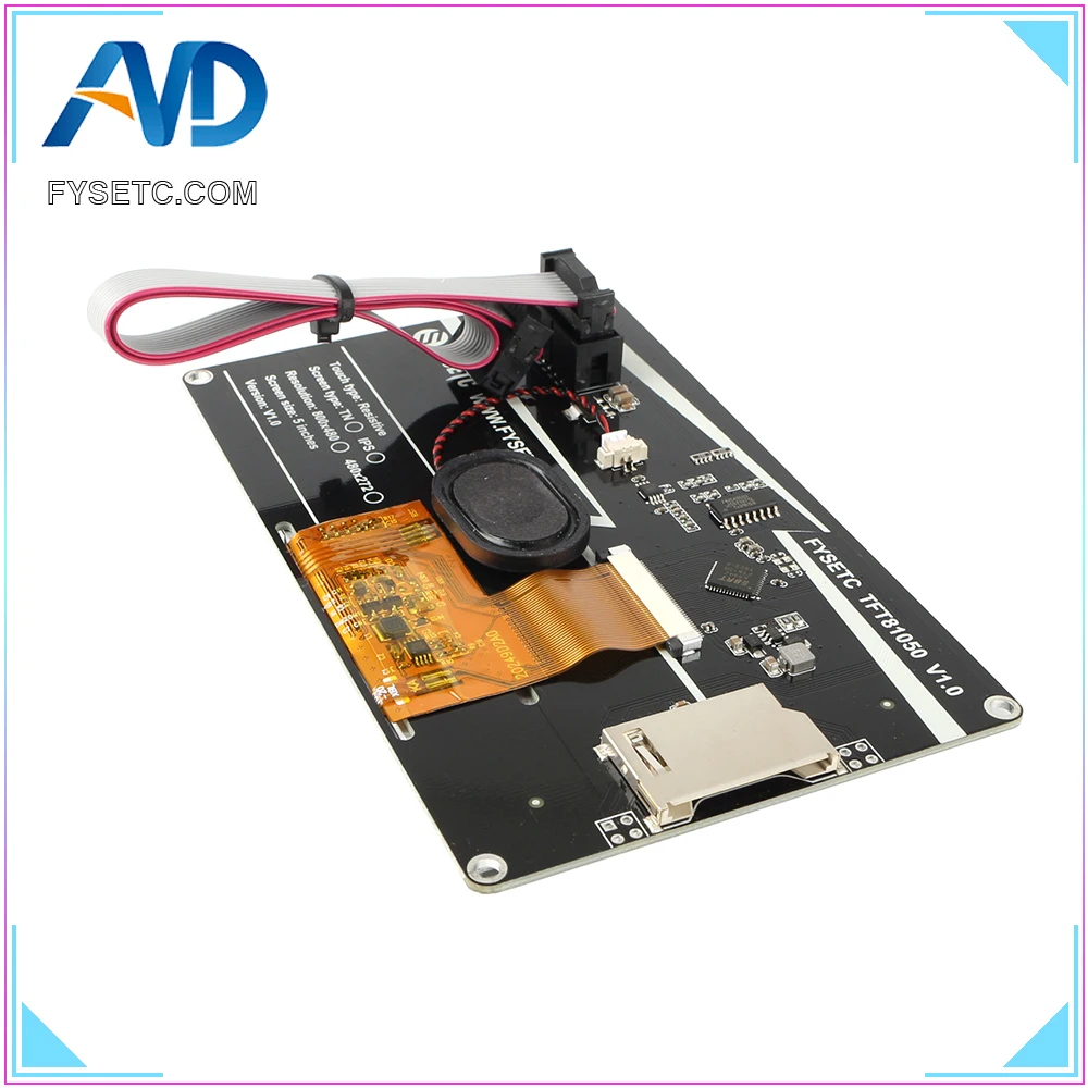 Умный дисплей контроллера TFT81050 V1.0 5 дюймовый сенсорный экран с поддержкой Marlin 2 0