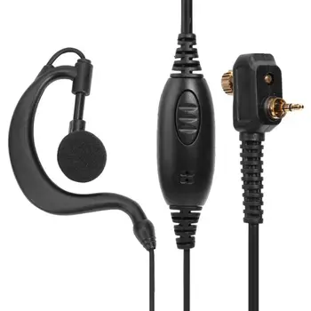 1 Pin G Shape Earpiece Headset PTT Mic for Motorola Tetra MTP850 MTS850 MTH800 MTP850 MTH650 walkie talkie parts accessories 1