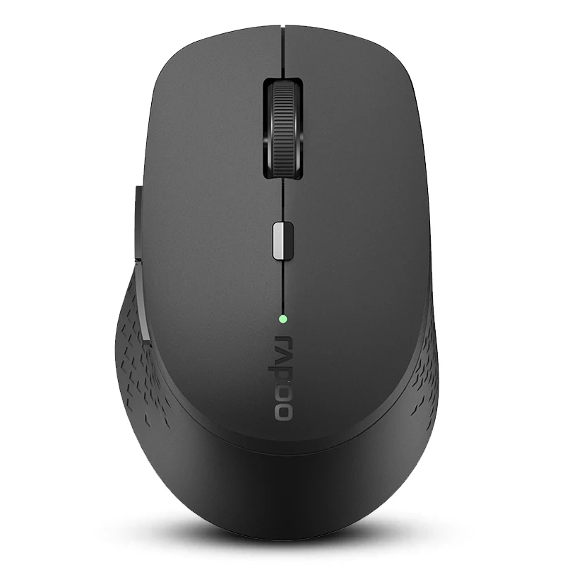 gaming mouse for large hands Rapoo M300S/M300W Wireless Qi Charging Optical Mouse with 1600DPI Multi-Mode Bluetooth-compatible for Computer Laptops wireless gaming mouse