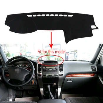 

For Toyota Land Cruiser Prado FJ120 2003-2009 Inner Dashboard Dash Mat DashMat Sun Cover Pad Car Styling Accessories