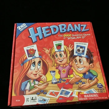 

European and American models hedbanz Guess who I am Classic board game English version