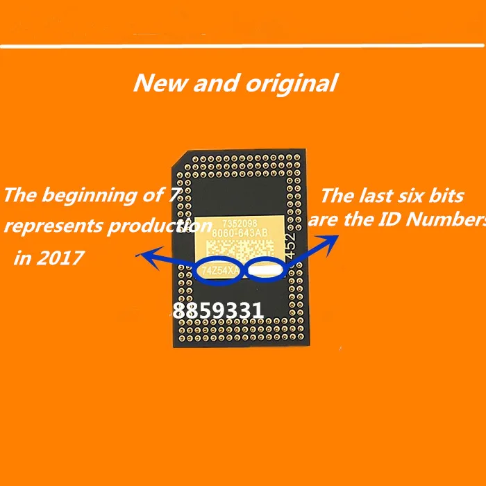 DMD CHIPS MS510 MP515 MP515ST