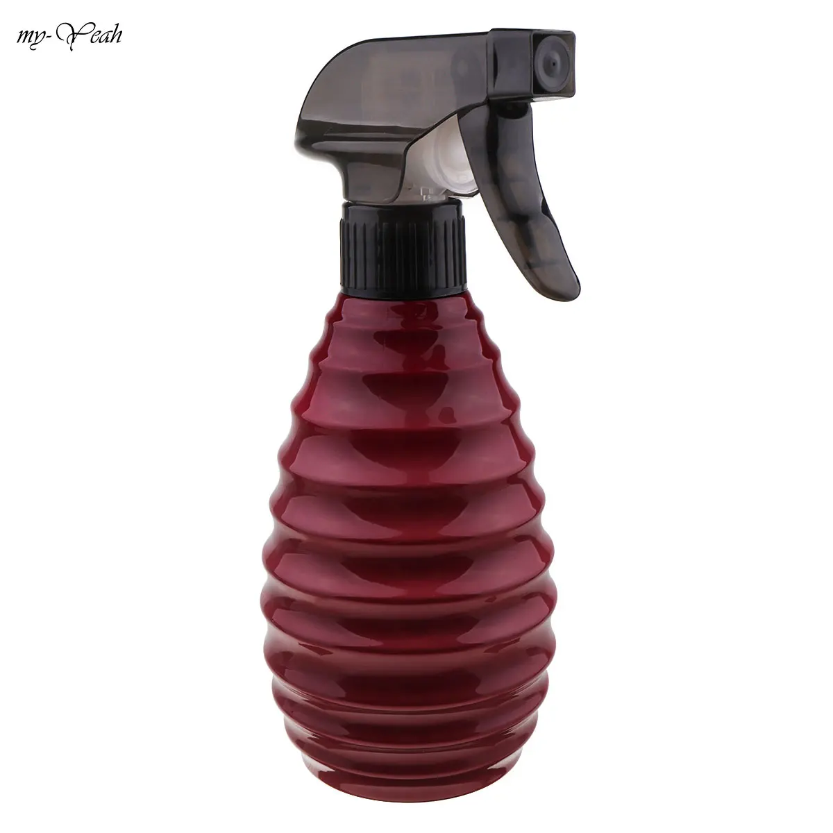 400 мл 7 цветов многоразового распыления пустая бутылка граната форма Pro парикмахерский салон распылитель воды Инструменты для укладки - Цвет: red