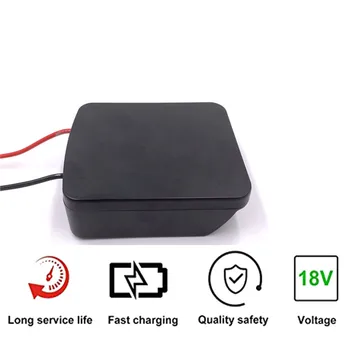 

1pc Battery Adapter with Cable for DEWALT 20V MAX18V Li-Ion Batteries Switch Charger Adapter Box Battery Power Tool Spare Parts