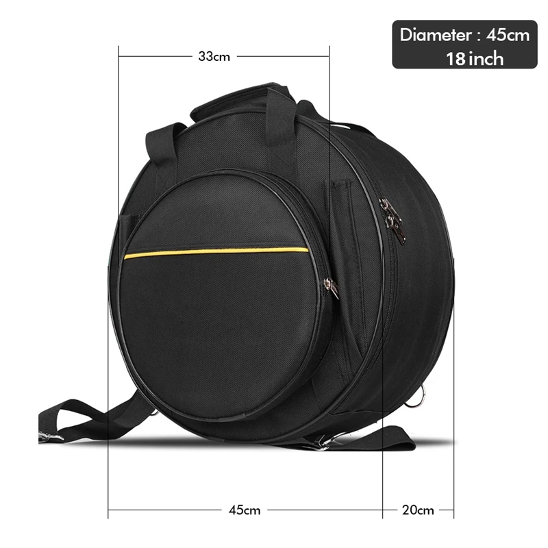 14 дюймов Snare Drum сумка рюкзак с плечевым ремнем прочный барабан аксессуары детали ударного инструмента
