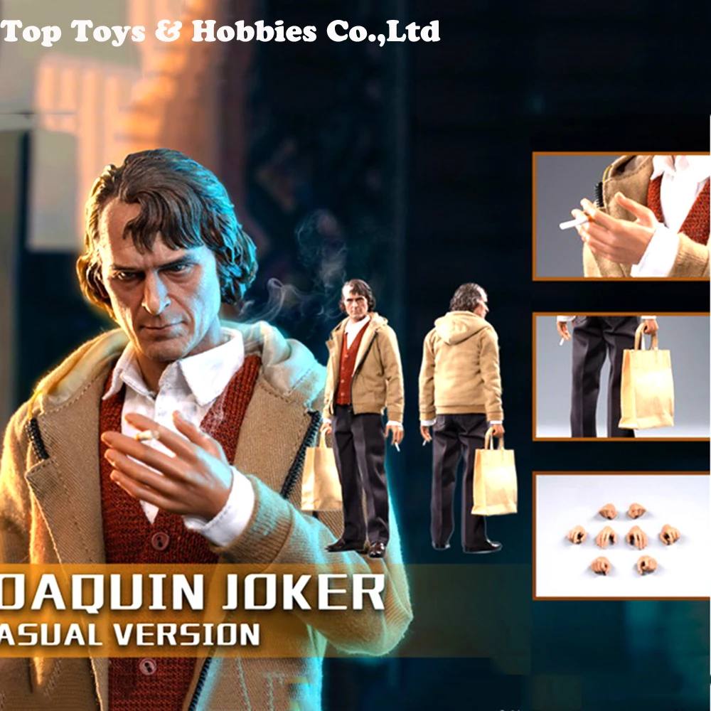 

In stock MTOYS MS008 1/6 ClownThe Joker Arthur Fleck Joaquin Casual Wear Ver. Figure Toy 12" Figure body Model Toys
