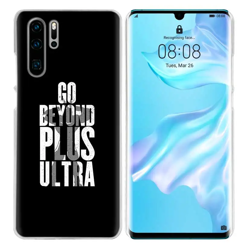Жесткий ПК чехол для huawei P30 P20 P10 mate 30 20 10 Nova 5 5i Pro Lite P Smart Z Plus мой герой Academy Plus Ultra