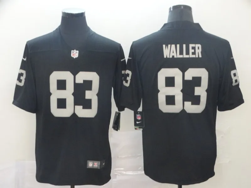 Men Мужские Окленд# Raiders 83 Darren Waller - Цвет: Men