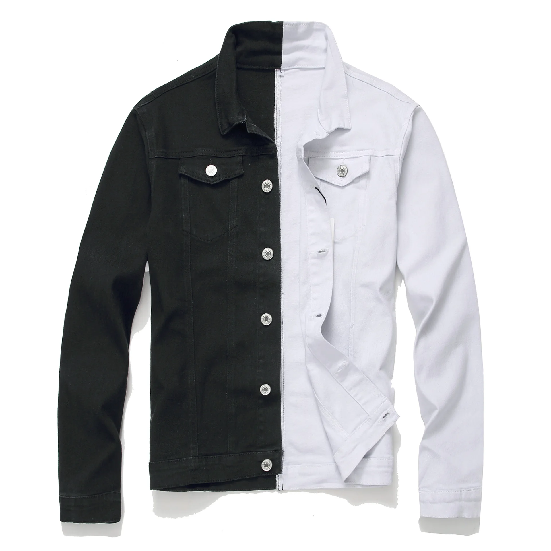 bordado jaqueta jeans preto costura cor denim