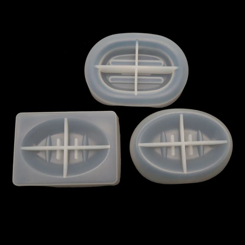 Handmade Soap Box Silicone Mold Soap Dish Tray Resin Casting Mold Art Crafts
