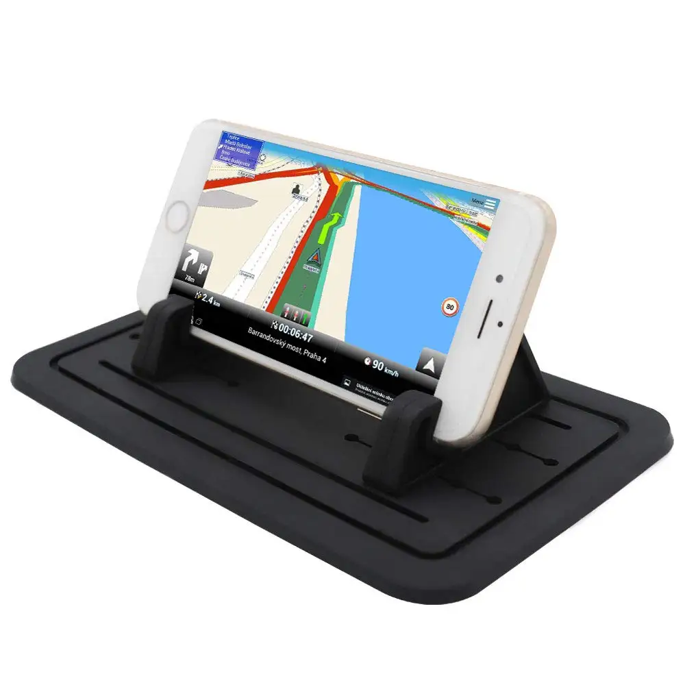 

Fimilef Cell Phone Holder for Silicone Car Phone Dashboard Car Pad Vehicle GPS Mount Universal for Iphone XR Desk Phone Stand