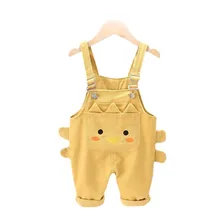 Vêtements de printemps et d'automne pour bébés filles et garçons, pantalons à bretelles, Costume décontracté, nouvelle collection