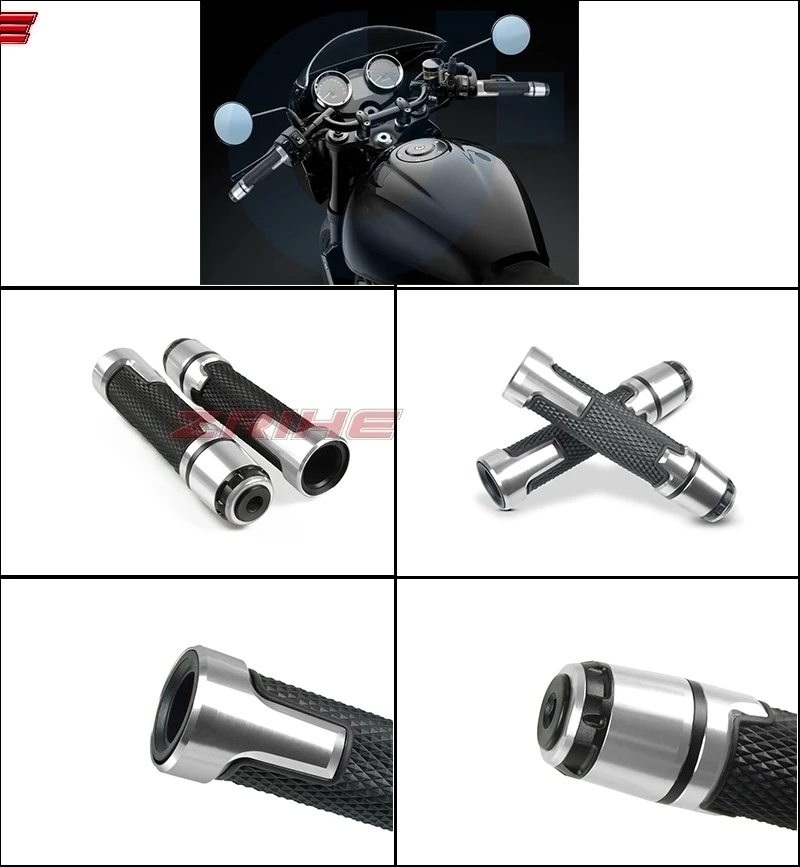 Мотоцикл Универсальный accessories7/" 22 мм мотоцикл рукоятка шапки/ручки для HONDA GL1800 CRF125F CRF250L CR250R