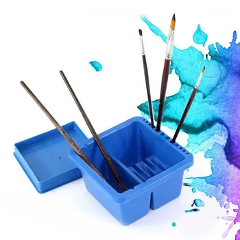 

Holder Paint Brush Washer Art Painting Cleaning Storage Multi-function