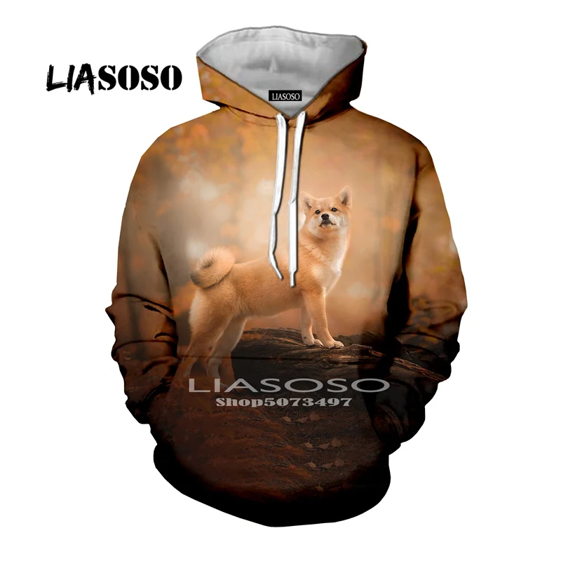 LIASOSO пальто с 3D принтом для женщин и мужчин, милый животный пуловер с капюшоном, Толстовки, Толстовки, повседневная куртка на молнии, топы, забавная уличная одежда - Цвет: 9