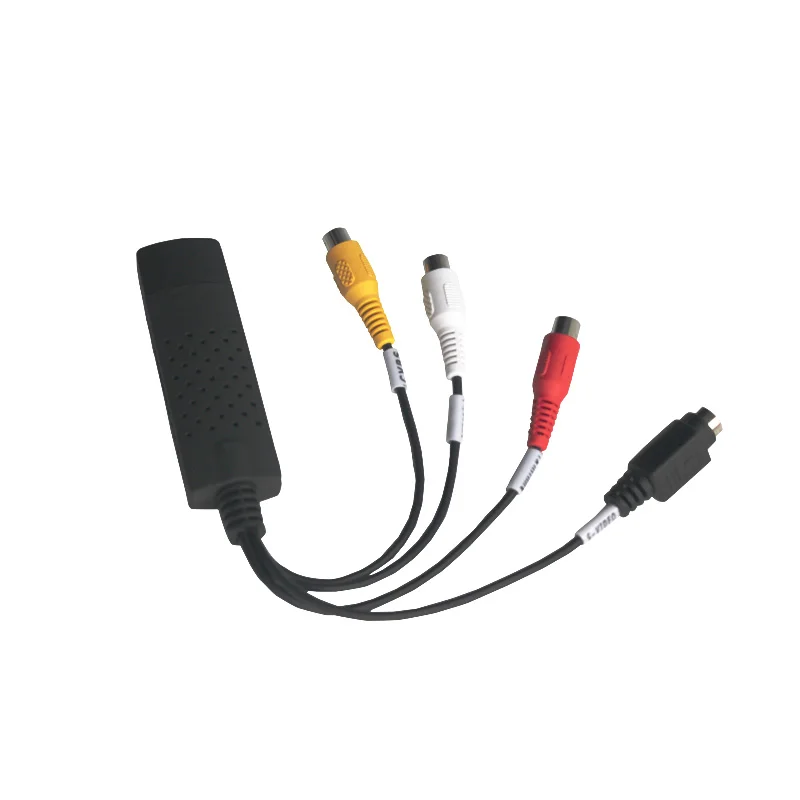 USB 2.0 Easycap Capture 4 Channel Video TV DVD VHS Audio Adapter Card DVR |
