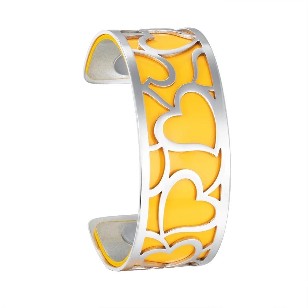 Kopen Legenstar Hart Verwisselbare Manchet Armband Manchette femme de Bras 2019 Liefde Rvs Armbanden Bangles Voor Vrouwen