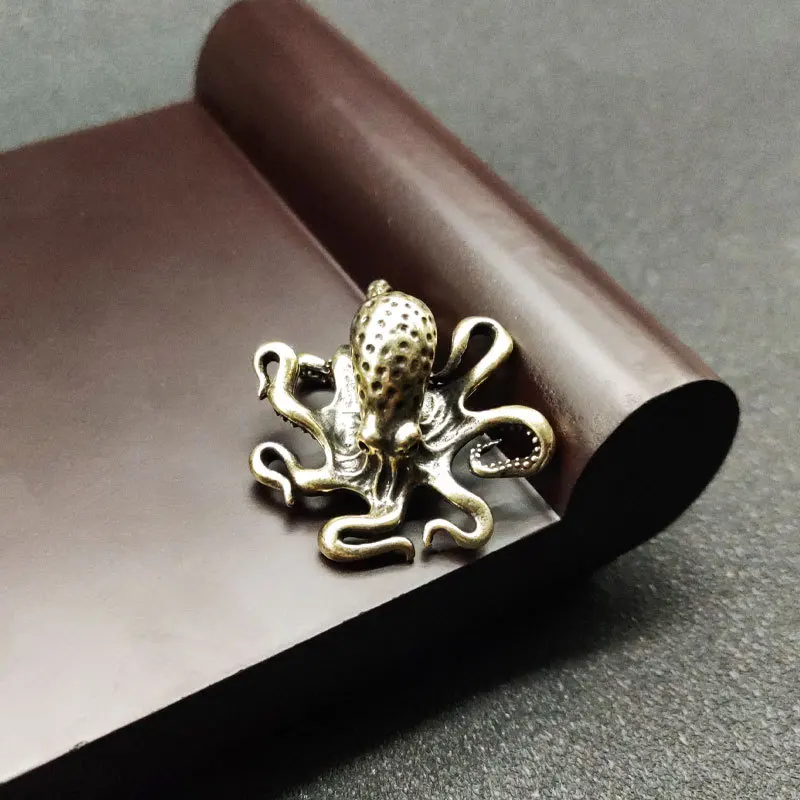 octopus brass ornament (2)