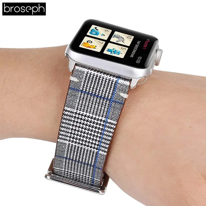 Ремешок для часов Apple Watch 4 band 40 мм 44 мм ремешок из натуральной кожи для iwatch band 38 мм 42 мм браслет