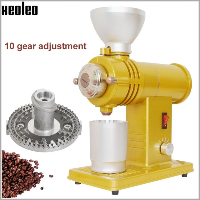 Commercial Coffee Grinder Electric Coffee Mill 90mm Flat or Ghost Burr  Grinder