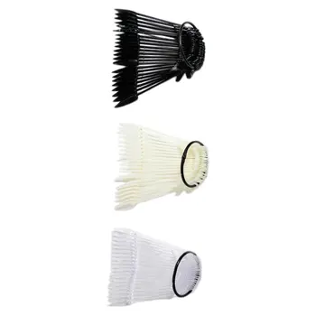 

3Pcs Creative Fan-shaped Nail Polish To Practice Nail Plate Display Tools