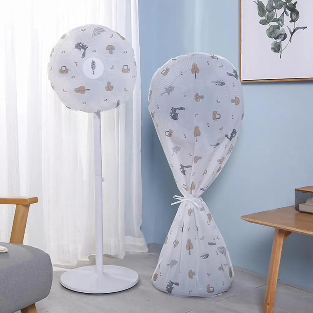 Household Round Electric Floor Fan Dust Cover Blower Dustproof Fan Cover Dust Cover Floor Type Household Bag Protection